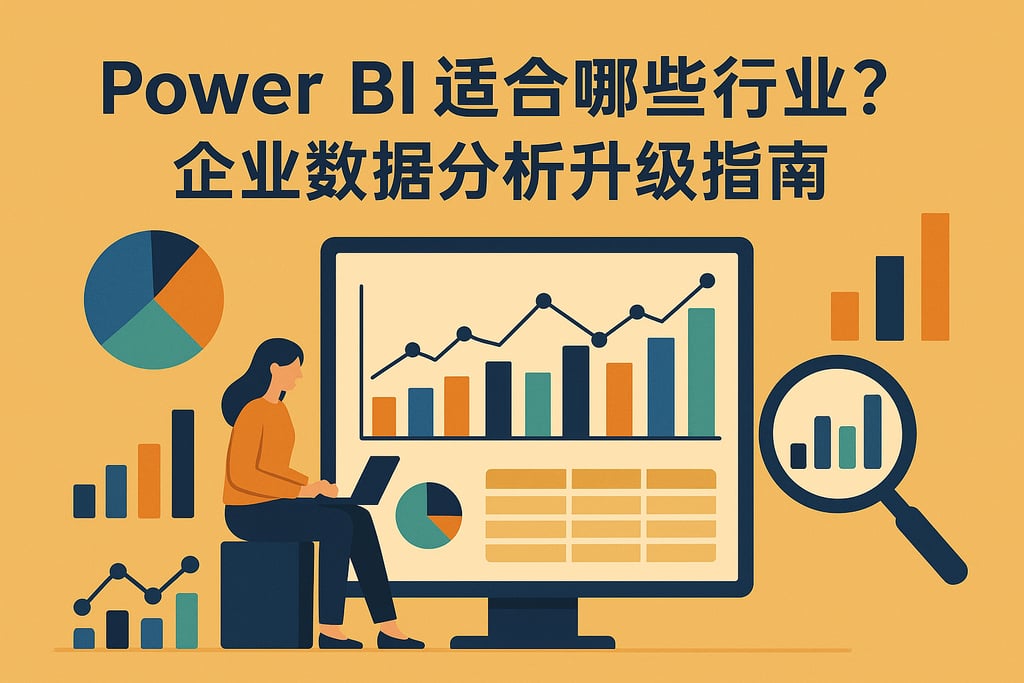 Power BI适合哪些行业？企业数据分析升级指南